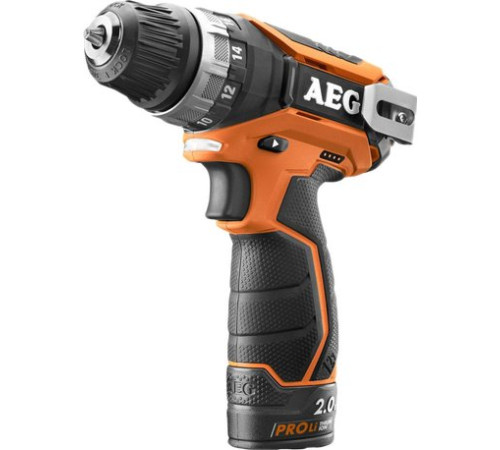 Дрель-шуруповерт AEG Powertools BS 12C2 LI-202C 4935447867 с 2-мя АКБ