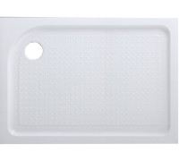 Душевой поддон BelBagno TRAY-BB-AH 100x80 левый