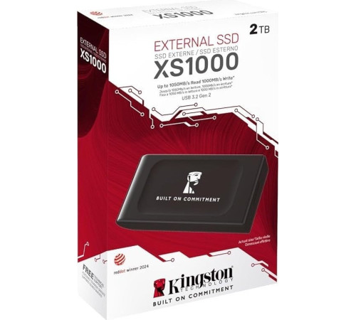 Внешний накопитель Kingston XS1000 2TB SXS1000/2000GA