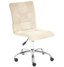 Офисное кресло TetChair Zero флок, бежевый
