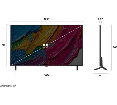 Телевизор LG AI QNED80 55QNED80A6A