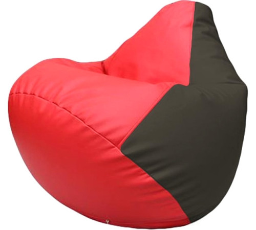 Кресло-мешок Flagman Груша Макси Г2.3-0916 красный/черный