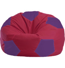 Кресло-мешок Flagman Мяч Стандарт М1.1-453 бордовый/фиолетовый