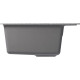 Кухонная мойка Mixline ML-GM28 552097 темно-серый