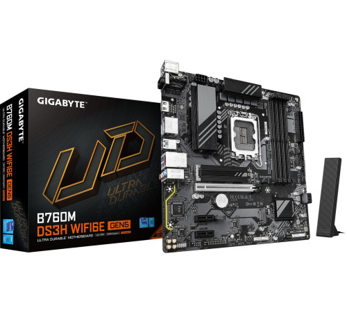 Материнская плата Gigabyte B760M DS3H WiFi6E GEN5