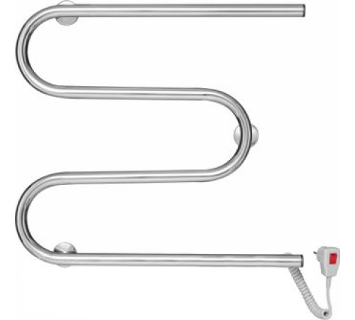 Полотенцесушитель Ростела 50x50 кабель с кнопкой, правый