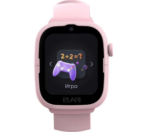 Детские умные часы Elari KidPhone 4G Go розовый