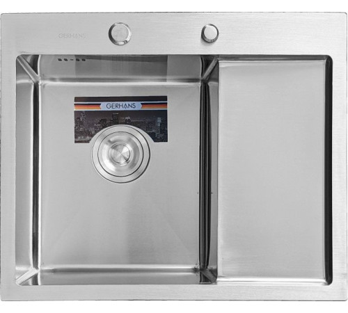 Кухонная мойка Gerhans K35848-L нержавеющая сталь