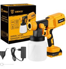 Краскораспылитель Deko SGDK20 086-1019 с 1-им АКБ