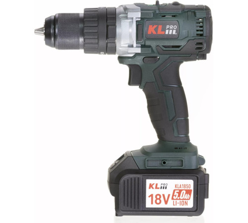 Ударная дрель-шуруповерт KLPRO KLDM18B-50 с 2-мя АКБ, кейс