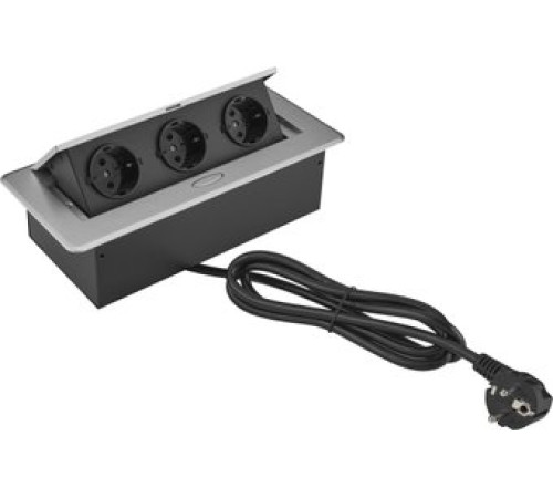 Сетевой фильтр CACTUS CS-SOCKET-EU3-GYBK