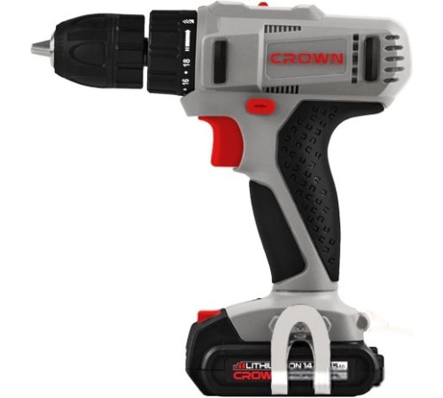 Дрель-шуруповерт Crown CT21055L-1.5 BMC с 2-мя АКБ, кейс