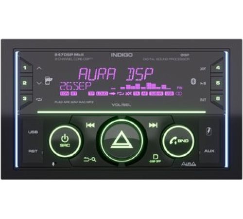 USB-магнитола Aura Indigo-847DSP MkII