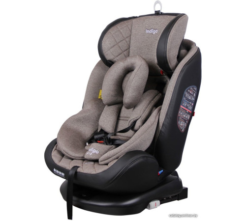 Детское автокресло Indigo Aero Isofix бежевый