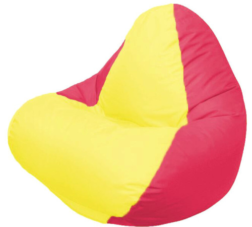 Кресло-мешок Flagman Relax Г4.1-032 красный/желтый