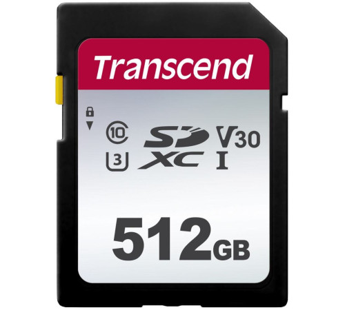Карта памяти Transcend SDXC 300S 512GB