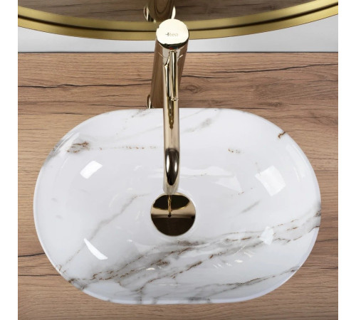 Умывальник Rea Amelia Mini U9107 белый