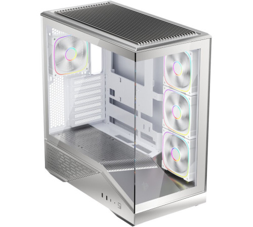 Корпус 1stPlayer GM7 ARGB GM7-SV-3FN7R-W-1FN7-W серебристый