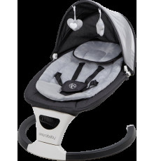 Детские шезлонги и качалки Amarobaby Teddy Swing AB24-22TED/09 черный