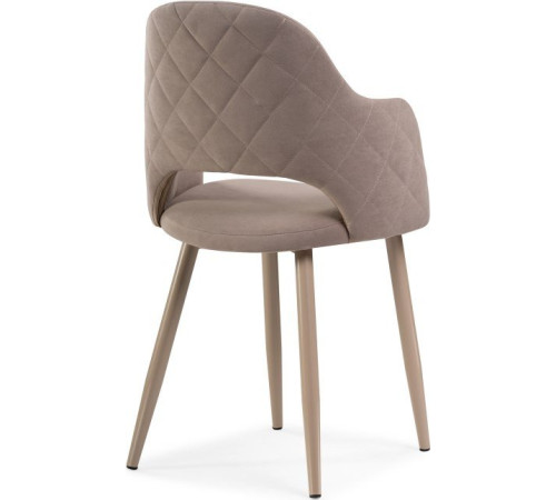 Стул с подлокотниками Woodville Гутрид 507225 капучино