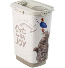 Контейнер для корма Rotho Cody Cat with Joy 25 л белый