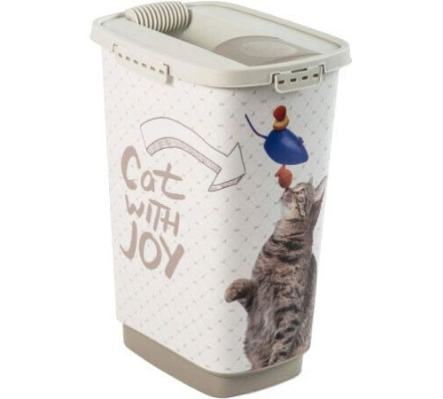 Контейнер для корма Rotho Cody Cat with Joy 25 л белый