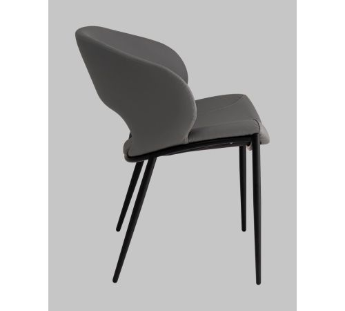 Стул Stool Group Вивьен LV-114-Na993-08-01 экокожа серый