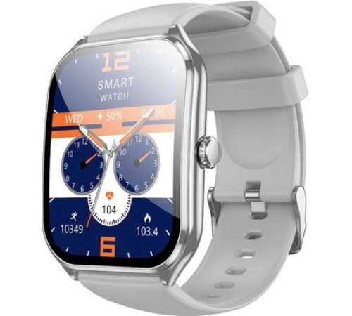 Умные часы Hoco Y28 серебристый