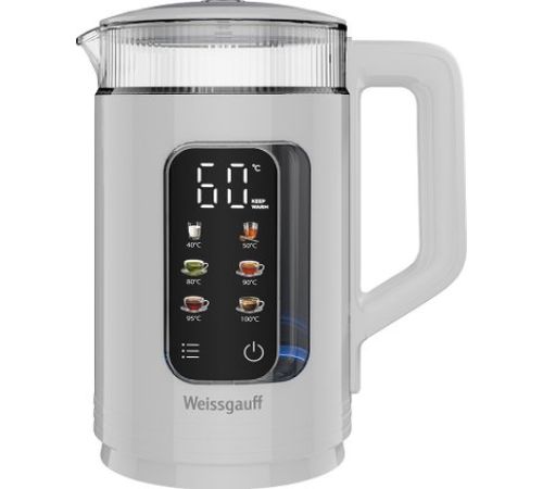 Электрический чайник Weissgauff WK 1520 Dw Touch BodyCool