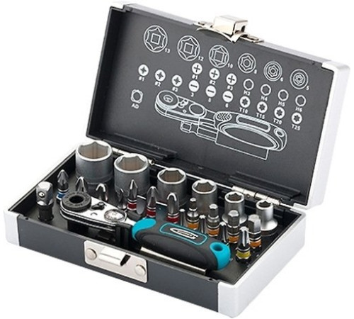 Набор торцевых головок и бит GROSS 11361 26 предметов