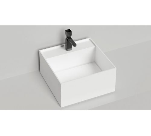 Умывальник Salini Armonia Square Top 02 130512TG S-Sense, глянцевый