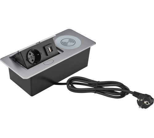 Сетевой фильтр CACTUS CS-SOCKET-USBA-WLESS