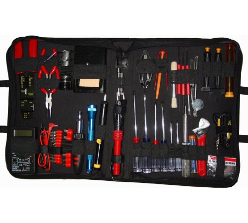 Электромонтажный набор Cablexpert TK-ELEC 63 предмета