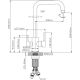 Смеситель Diadonna D49-19042BL