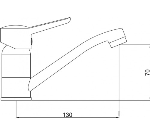 Смеситель Gross Aqua Alfa 3210313C-G0109