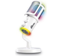 Проводной микрофон Ritmix RDM-178 USB Gaming белый