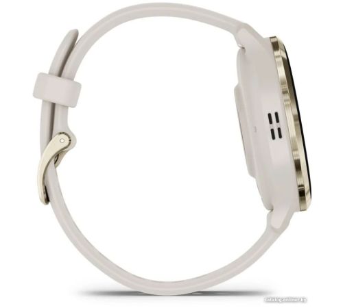 Умные часы Garmin Venu 3S слоновая кость, с силиконовым ремешком