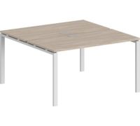 Стол Norden 120x143.8x75 SG.244.OL.63.WH белый/дуб светлый