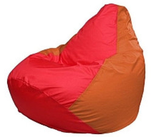 Кресло-мешок Flagman Груша Мини L Г0.1-176 красный/оранжевый