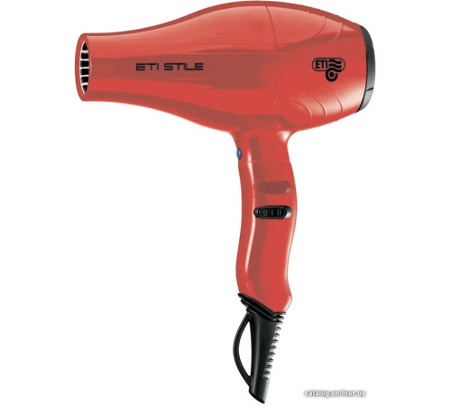 Фен ETI Stile красный