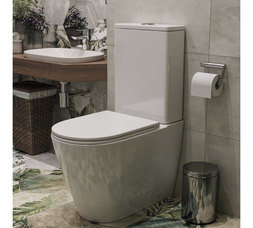 Унитаз напольный Roxen Wailet Tornado Rimless Soft Close 600175-01