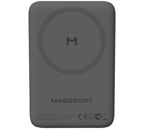 Внешний аккумулятор Magssory Core 10K 10000mAh PBN013 Midnight