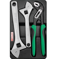 Набор пассатижей Toptul GZA-0304 3 предмета