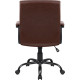 Офисное кресло Defender Madrid коричневый