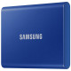 Внешний накопитель Samsung T7 2TB синий