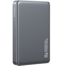 Внешний аккумулятор Usams CD242 10000mAh темно-серый