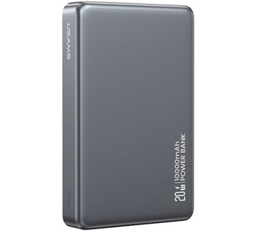 Внешний аккумулятор Usams CD242 10000mAh темно-серый