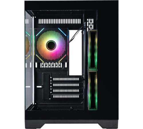 Корпус 1stPlayer MV5-TRANSPARENT ARGB черный