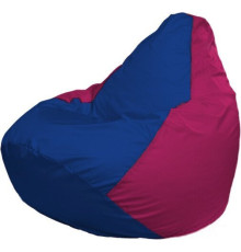 Кресло-мешок Flagman Груша Макси Г2.1-116 фуксия/синий