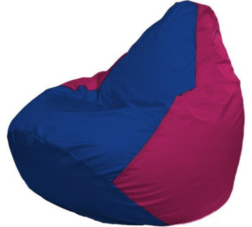Кресло-мешок Flagman Груша Макси Г2.1-116 фуксия/синий